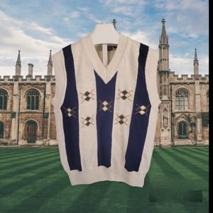 Vintage Preppy Sweater Vest